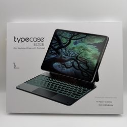 typecase Edge Keyboard Case for iPad Air 13-inch(M4/M3/M2, 2026/2025/2024) & iPad Pro 12.9-inch(6th/5th/4th/3rd Gen), Magic Keyboard with 11-Color Bac