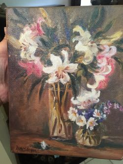 Canvas Flower pictures