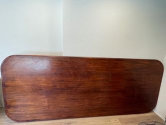 Mahogany conference table w bases