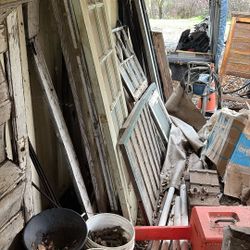 Antique doors, windows, and shutters