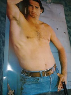 Jack Scalia signed poster