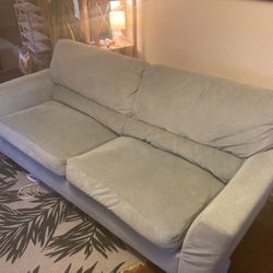 Light Blue Couch 