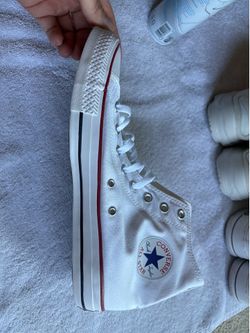 High Top White Converse