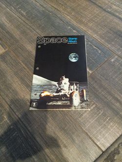 Vintage Space Stamp Album 1974 Revised Edition 