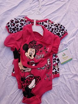 New! Disney 0-3 Months Onesies
