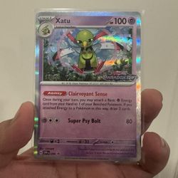 Xatu STAFF Paradox Rift Stamped Promo