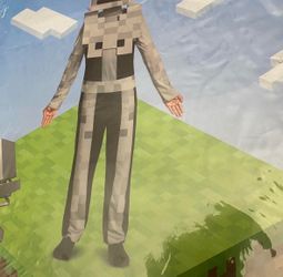 Minecraft Halloween Costume kids large
