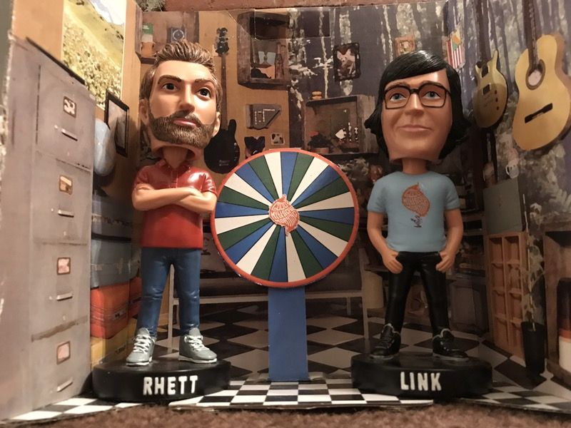 Rhett and Link GMM bobble head set