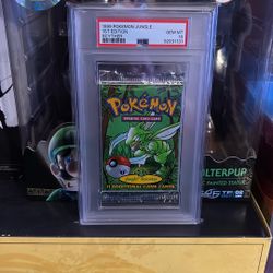 Pokémon 1st Edition Jungle Booster Pack PSA 10