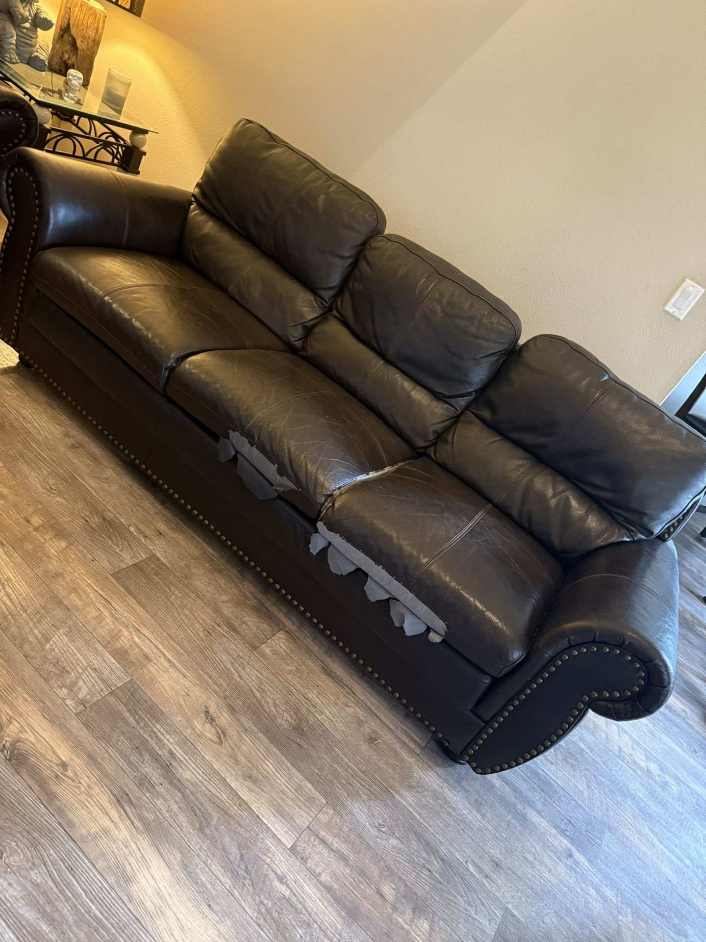 Couch w/ Ottoman - FREE