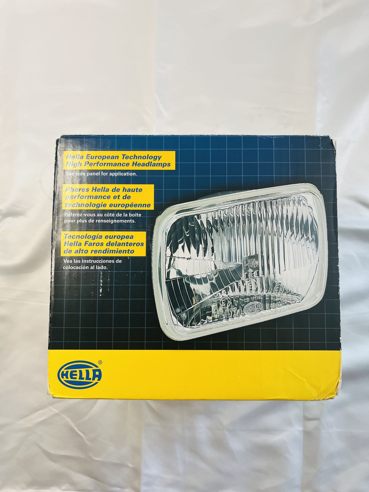 HELLA Hlmp Kit 190x132mm H4 12V ECE Headlamp Assembly