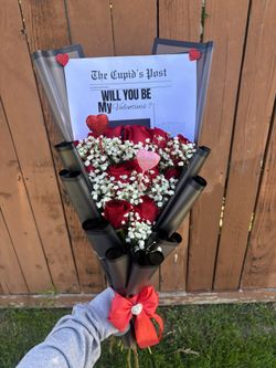 Will You Be My Valentines Bouquet 