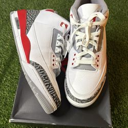 Jordan 3 Fire Red 