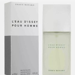 L'eau d'Issey by Issey Miyake for Men 4.2 oz EDT cologne Spray - NEW SEALED BOX