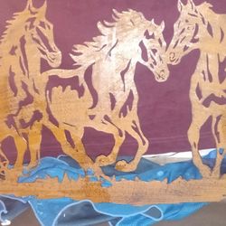 Horse Silhouette Metal Cutouts