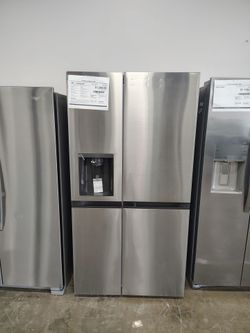 LG 27 cu ft side by side refrigerator with Craft Ice