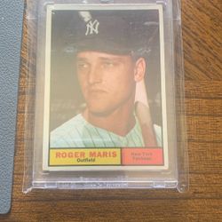 1961 Topps Roger Maris Card 2