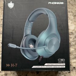 Gaming Headset For PS5 PS4 PC