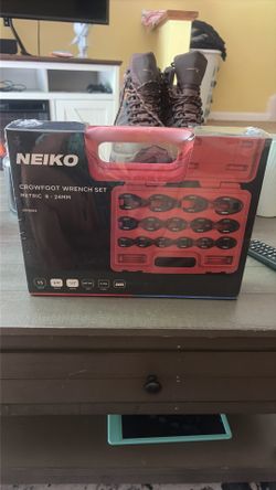Neiko crowfoot wrench set