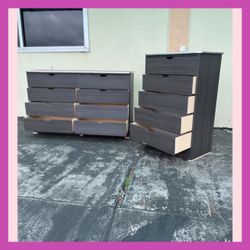 5 and 8 drawers dresser / Five and eight drawers dresser / Cajoneras /Comodas