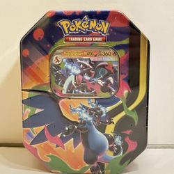 Pokemon TCG Mega Charizard x EX Tin Factory Sealed Brand New Sealed