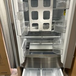 LG stainless steel French door fridge 4 doors new with 1 year warranty