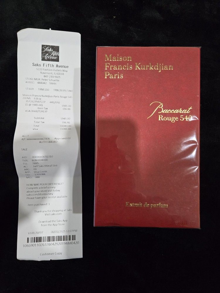 Baccarat Rouge 540 200ml