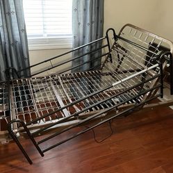 Electric Hospital Bed With Remote. 300. OBO