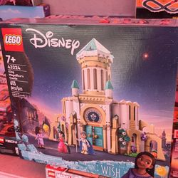 LEGO Disney Wish: King Magnifico’s Castle 43224 Building Toy Set, A Collectible Set