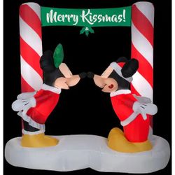 Merry Kissmas Disney Inflatable 