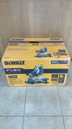 DEWALT DCS781B 12” DOUBLE BEVEL SLIDING MITER SAW (TOOL ONLY).