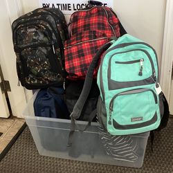 Backpacks $20 EACH - You Pick 