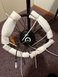Electric Bicycle Wheel and Motor