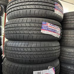 💯📲205/70/15 Vendo Set De Llantas Nuevas Americ 