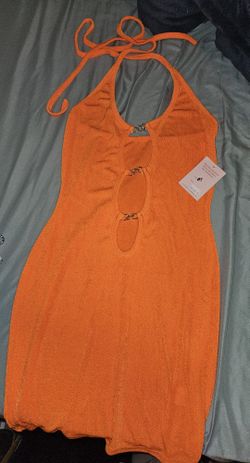 Honey Love Apparel Orange Summer Dress 