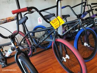 Brand New Elite BMX Bandit 24" Black & Red SCRATCHED*