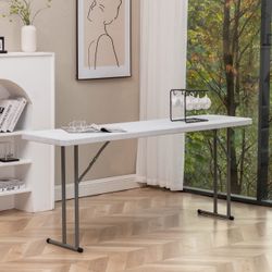 NEW 6-Foot Folding Training Table – Narrow 18" Seminar Design (BNIB)