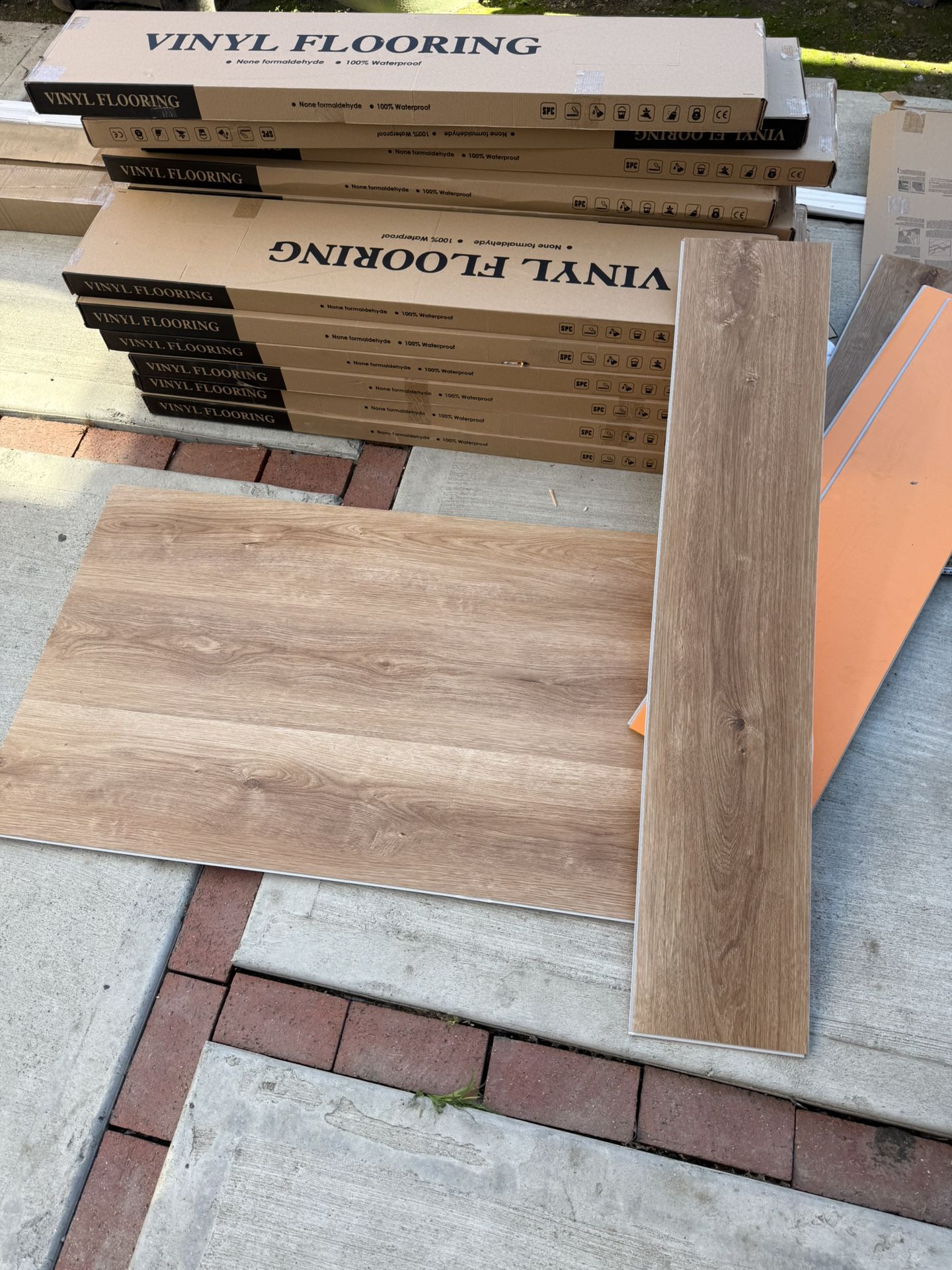 Vinyl Flooring And Baseboards