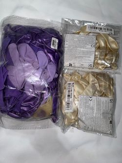 Purple Balloon Garland