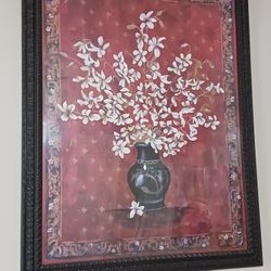 FLORAL PICTURE WALL ART DECOR