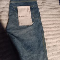 Style No. P001 Purple Jeans 