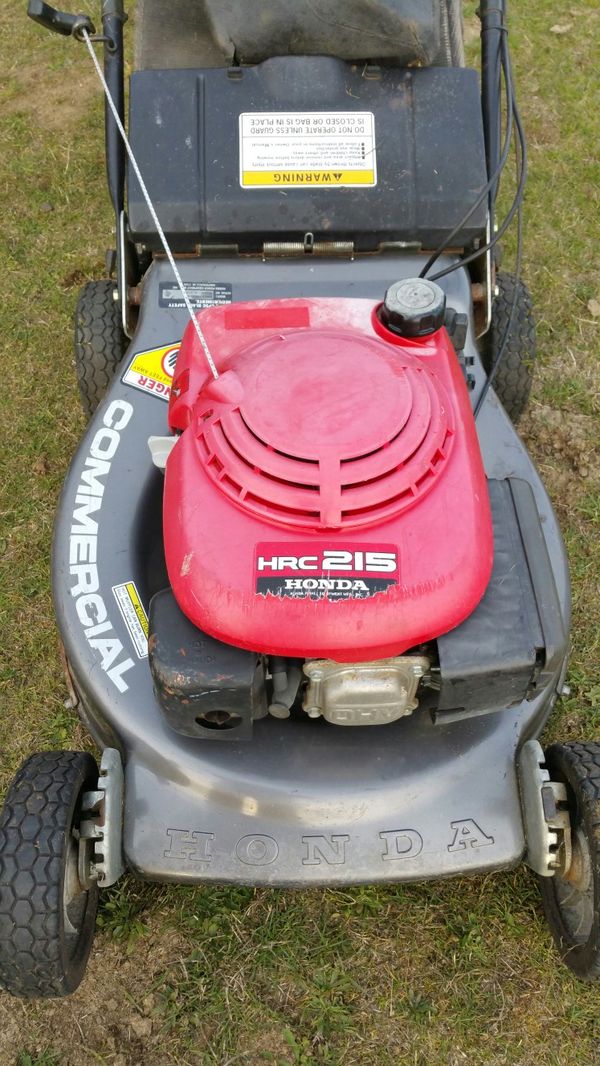 Honda HRC215 COMMERCIAL Self Propelled Lawn Mower for Sale in Salem, OR ...