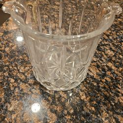 Glass Ice Bucket 