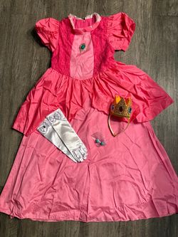 Super Mario Brothers size 10/12 Princess Peach costume