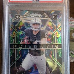 Brock Bowers Green Prizmatic Psa10