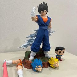 DBZ Vegito Statue w/ Interchangeable Heads