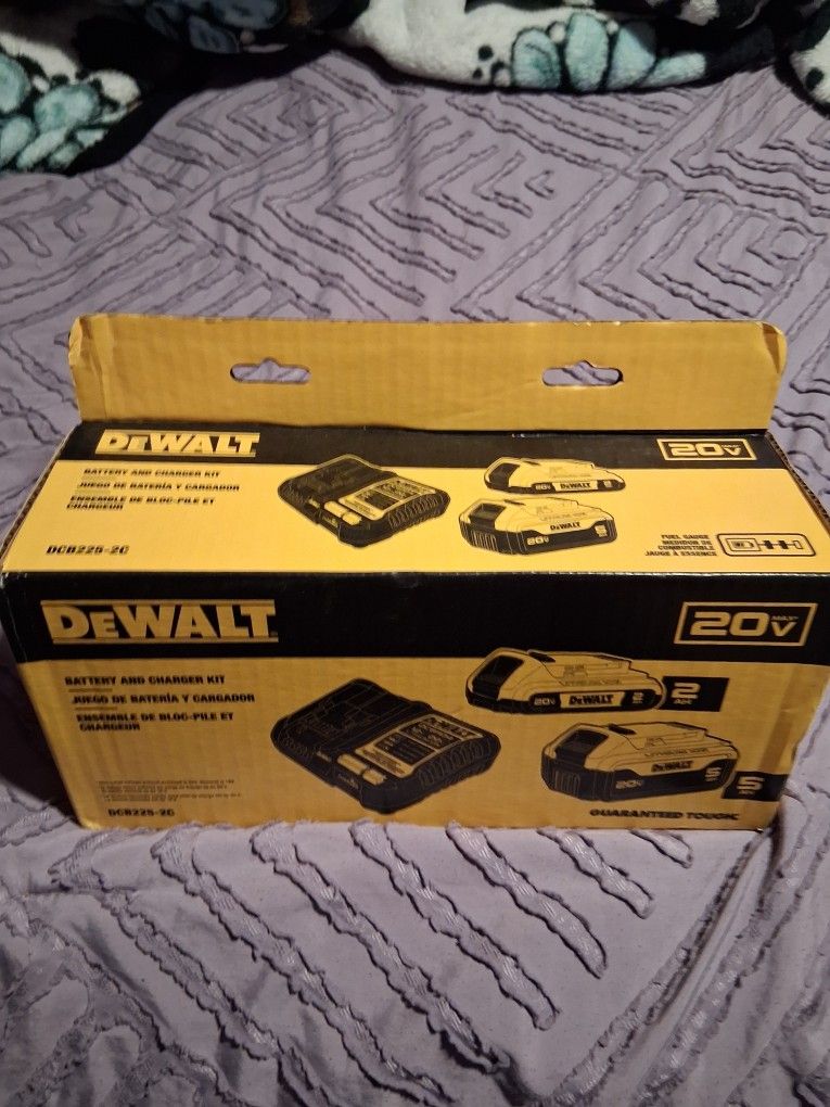 DeWalt 20v Baterry And Charger