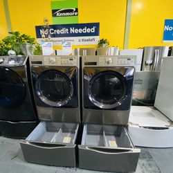 Kenmore Front Load Washer And Dryer No Credit Needed