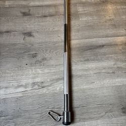 Lat pull down bar attachment