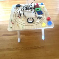 Kids Montessori Wooden Table 